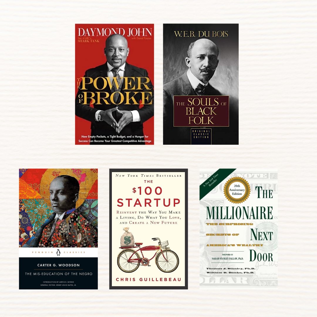 On International Literacy Day, we're celebrating the power of books! 📚✨

Check out these incredible reads that can help you on your entrepreneurial path.
 #EmpowerYourself #BlackEntrepreneurs #ReadingList  #BlackAuthors #FACECoalition #1FACE #InternationalLiteracyDay
