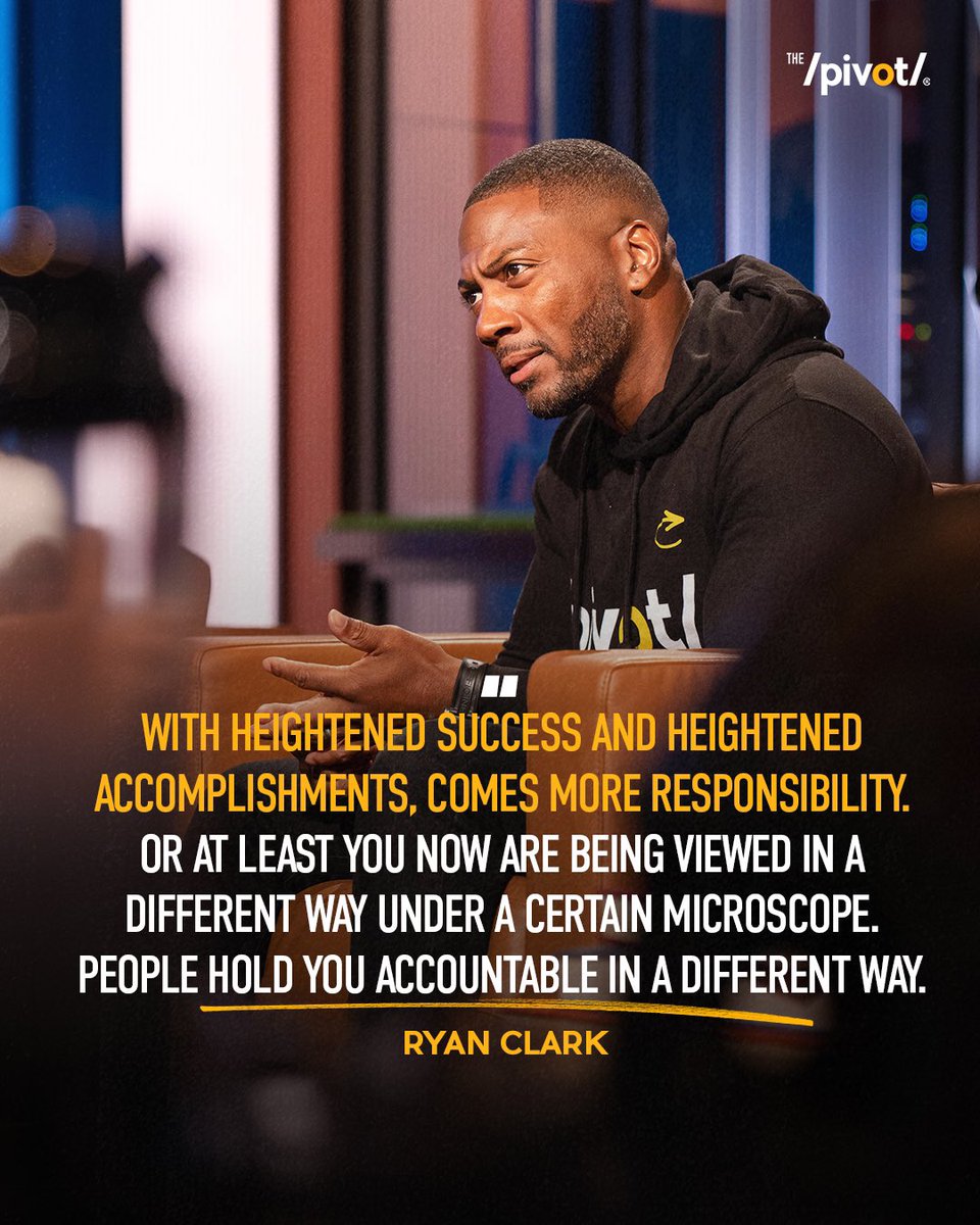 Realrclark25's tweet photo. As your platform grows so does your responsibility, and I’m working to navigate it. Jokes you’d tell now become offensive, small mistakes become monumental eff ups, & miscues are more misunderstood . I’m embracing it all. The good, the bad, & the funny. I worked to live here. It’s time to breathe it in.