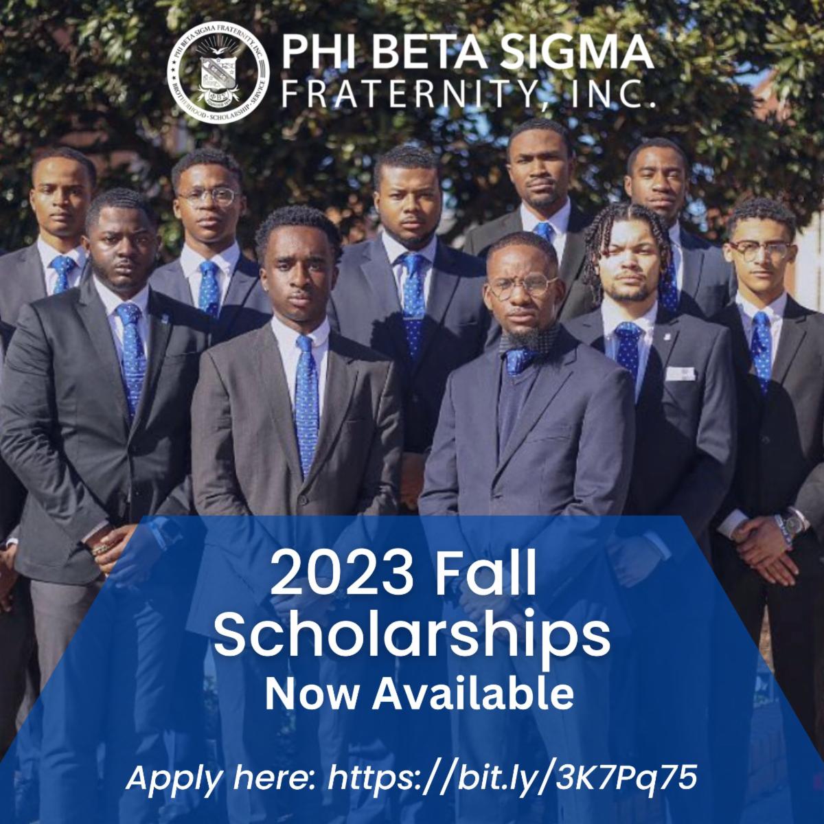 We're calling all Sigma collegians to apply for our Phi Beta Sigma Scholarships before the September 15th deadline. The application can be found using the link in the Bio.

#Scholarship #pbs1914 #Sigma109