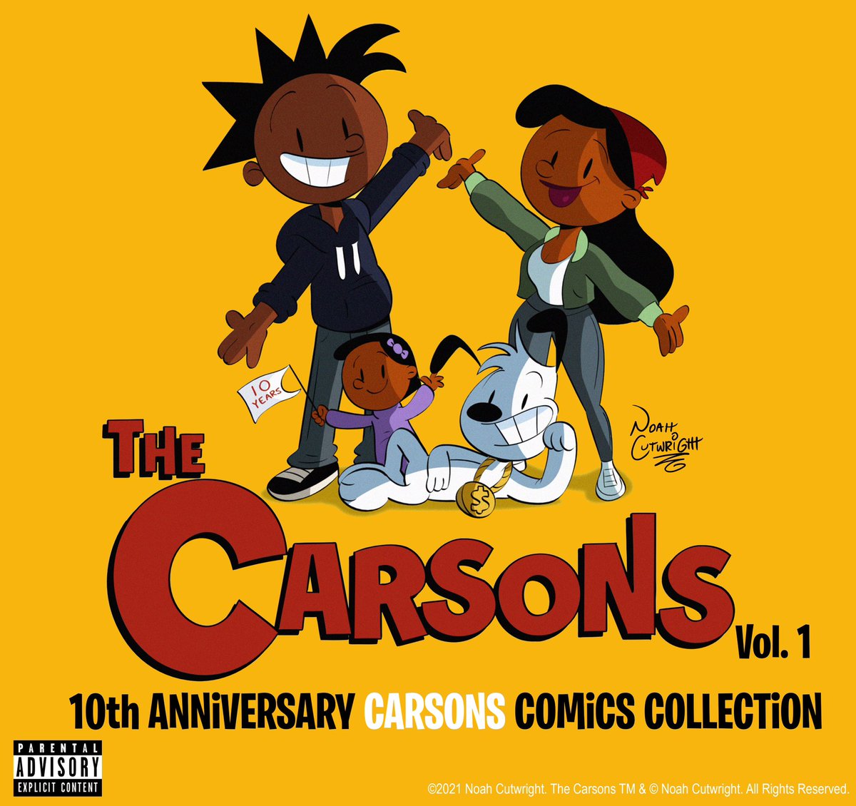 noah_cutwright's tweet photo. I decided to re-open pre-orders for physical copies The Carsons Vol. 1 since a lot of you have been asking!
I’ll be shipping them out in November! https://t.co/jdAyQwTGvK https://t.co/LnJhAQaVld