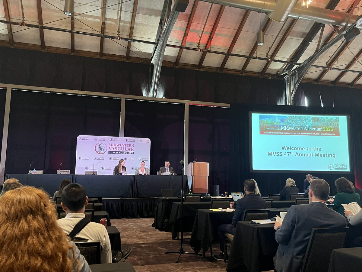 Nolan C. Cirillo-Penn (@ncp_md) on Twitter photo University of Minnesota vascular surgery pgy3 Alexandra Maronne moderating at #MVSS2023! Great job <a href="/AlexMarroneMD/">Alex Marrone, MD</a>! Another fantastic year of <a href="/MWVSSociety/">Midwestern Vascular Surgical Society</a> candidate member moderator program getting trainees experience!
<a href="/UMNSurgery/">UMN Surgery</a> <a href="/BAulivolaMD/">Bernadette Aulivola</a> <a href="/ColglazierJill/">Jill Colglazier</a> <a href="/RMotaganahalli/">Raghu Motaganahalli</a> University of Minnesota vascular surgery pgy3 Alexandra Maronne moderating at #MVSS2023! Great job <a href="/AlexMarroneMD/">Alex Marrone, MD</a>! Another fantastic year of <a href="/MWVSSociety/">Midwestern Vascular Surgical Society</a> candidate member moderator program getting trainees experience!
<a href="/UMNSurgery/">UMN Surgery</a> <a href="/BAulivolaMD/">Bernadette Aulivola</a> <a href="/ColglazierJill/">Jill Colglazier</a> <a href="/RMotaganahalli/">Raghu Motaganahalli</a>