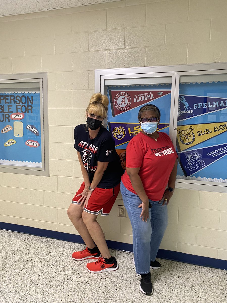 It’s Rise Up Falcons Friday at CGMS! The students,staff and even parents were totally engaged with this PBIS initiative! Rise-Up!! <a href="/DeKalbSchools/">DeKalb Schools, GA</a> <a href="/DCSDRegionVII/">Area 3 Elementary - DeKalb County Public Schools</a> #PbisCoach <a href="/Cgms_DCSD/">CGMS_DCSD</a>