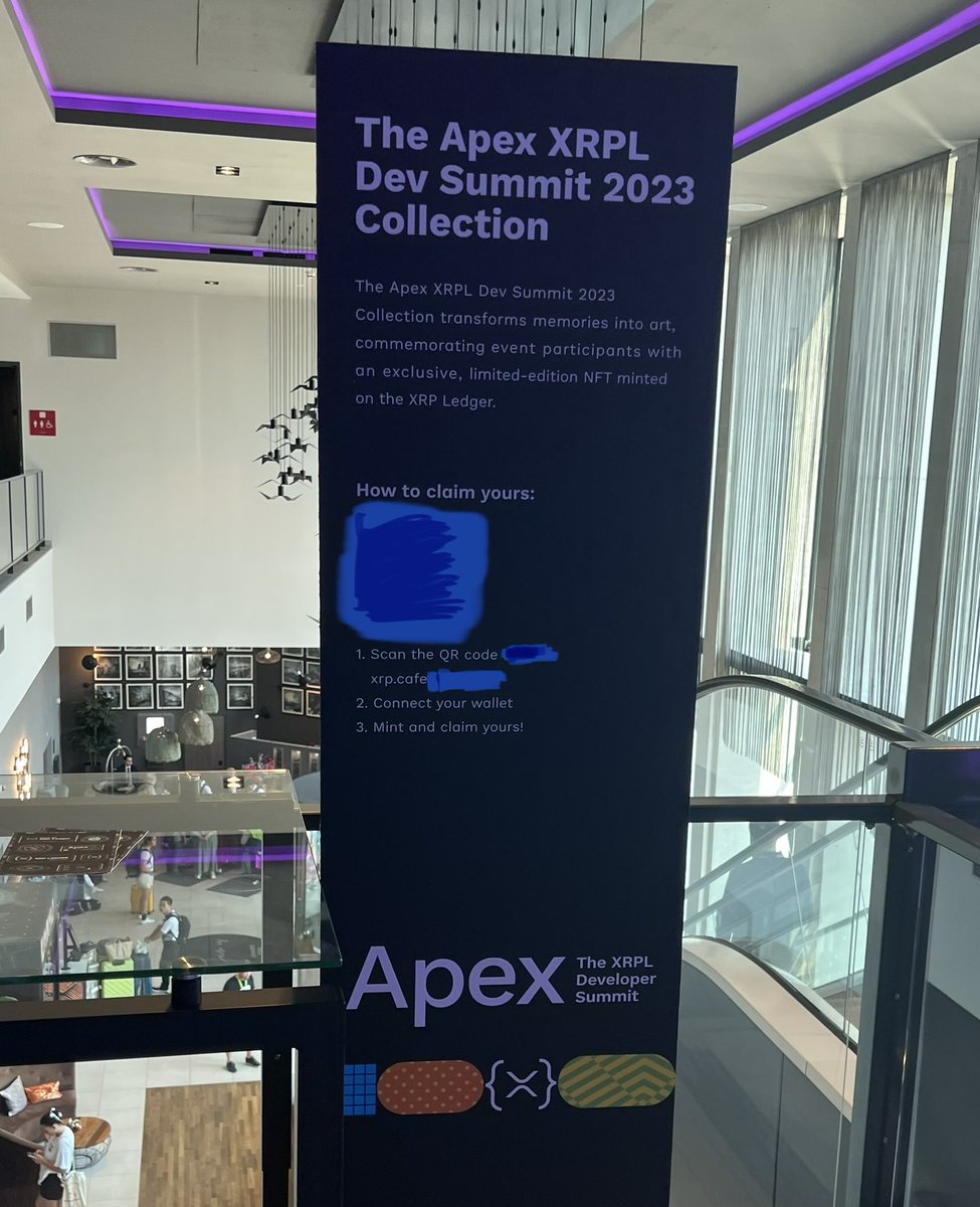 Thank you to everyone who stopped by to claim their Apex 2023 POAP NFT on xrpcafe❤️
#ApexDevSummit