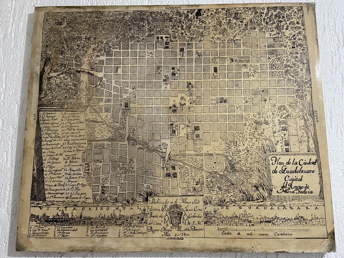 hfativ's tweet photo. Ame esto: 
Planeación de Guadalaxara antigua hace más de 200 años en Nueva Galicia https://t.co/PLtscEJGaj