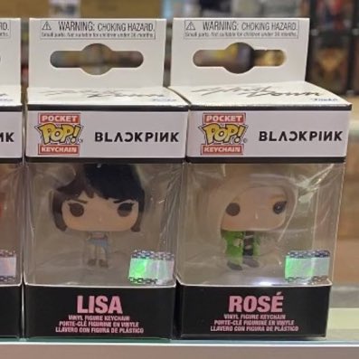 BLACKPINK - Pocket Pop Keychains - Rosé : : Porte