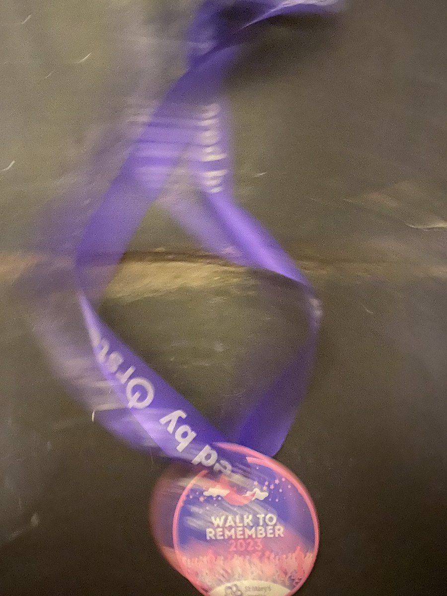 Tonight the bereavement service joined in @stmaryshospice #walktoremember2023 to remember all of our bereaved families <a href="/UHMBBereavement/">UHMBT Bereavement office</a> 🩷