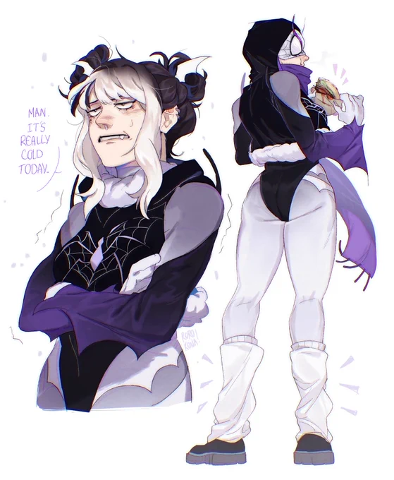 cold spider break #spidersona 