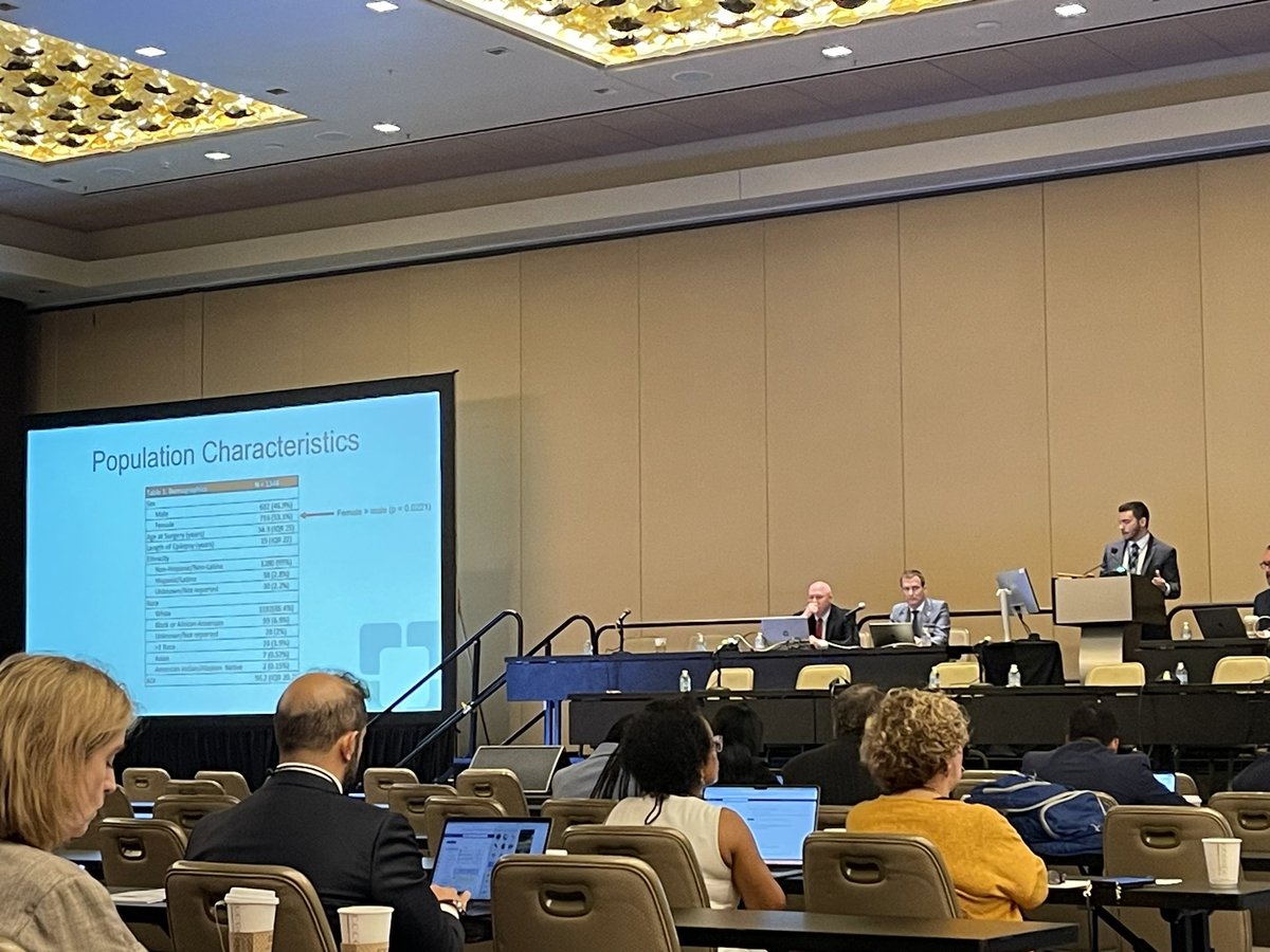 derrick_obiri's tweet photo. @councilsns med student fellow @alan__cr7 giving an excellent talk about  his project using area deprivation scores to predict Emergency Department overutilization After Epilepsy Surgery. 👏🏿 Awesome job Alan!!
#CNS2023 @CleClinicNS @CleClinicLCM https://t.co/uaoJ4noIzn
