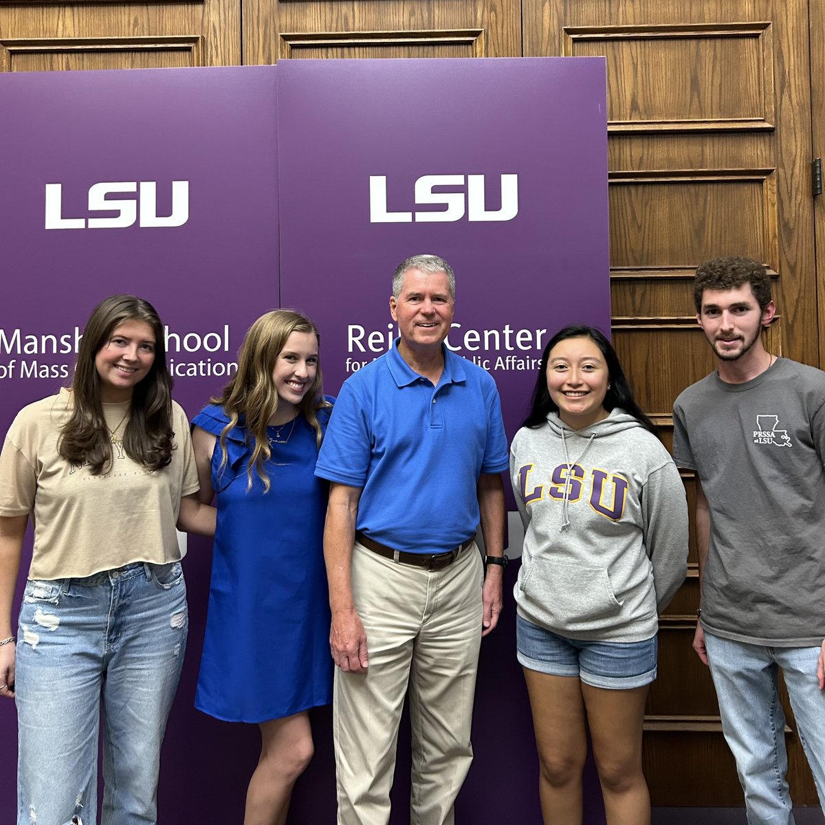 PRSSA at LSU 🐯 tweet media