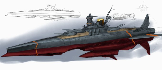 「近未来 軍艦」のTwitter画像/イラスト(新着)