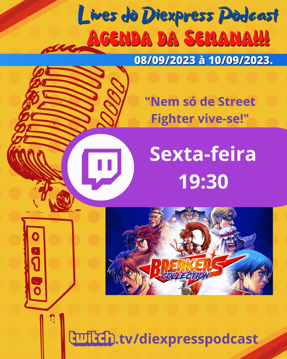 DiexpressPodcas's tweet image. Olá, Expressers! E vamos de Livezinha de #breakerscollection da @qubytegames.
#livesdoDiexpressPodcast