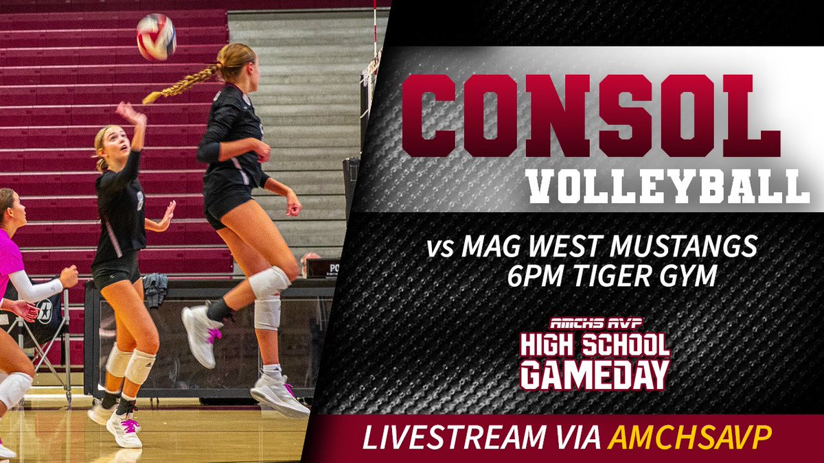 Tune in live to watch @amcvolleyball vs <a href="/MagWestVB/">Magnolia West VB</a> !

youtube.com/live/jfQkP2doc…