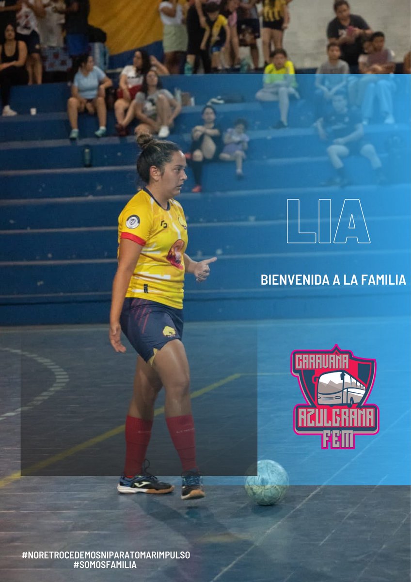 Esto está que aaaarde 🔥

La CAPITANA de esta familia🔵🔴

~ Lia Riveros ~ #8 

 👏🏻 B I E N V E N I D A ! <a href="/LiatamRi/">Lía</a>