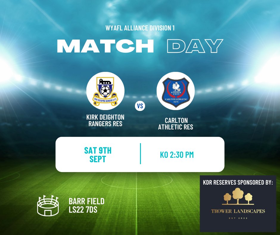 The 1st team game has been postponed this week but the Reserves are hosting Carlton Reserves at Barr Field. We look forward to seeing you down there!