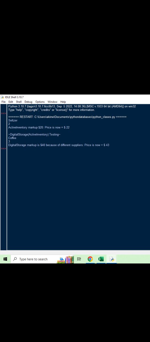 WallyOwi30's tweet image. Polymorphism in Python between classes: this could be very good news.
#pythonpolymorphism #learnpython