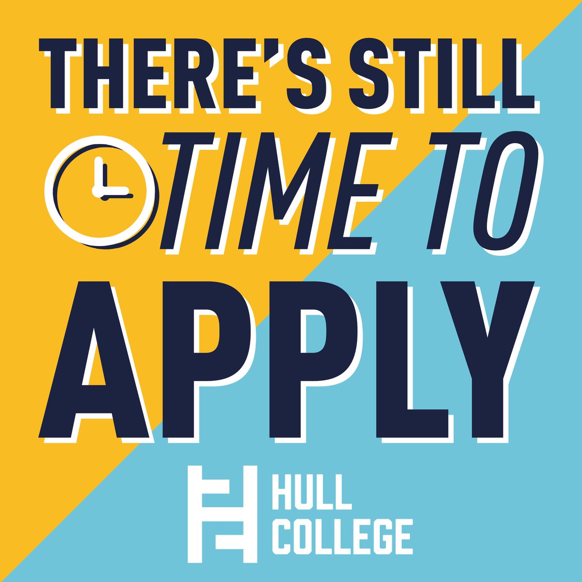 hullcollegegrp's tweet photo. 𝗦𝗮𝘆 𝗵𝗲𝗹𝗹𝗼 𝘁𝗼 𝘆𝗼𝘂𝗿 𝗳𝘂𝘁𝘂𝗿𝗲 𝗮𝘁 𝗛𝘂𝗹𝗹 𝗖𝗼𝗹𝗹𝗲𝗴𝗲! 👋

It's not too late to secure your place to start with us this month!

Explore our wide range of courses 👉 https://t.co/VCiikWJAFS

Apply online today 👉 https://t.co/ZPuXf2KXTs https://t.co/383ah0CZJT