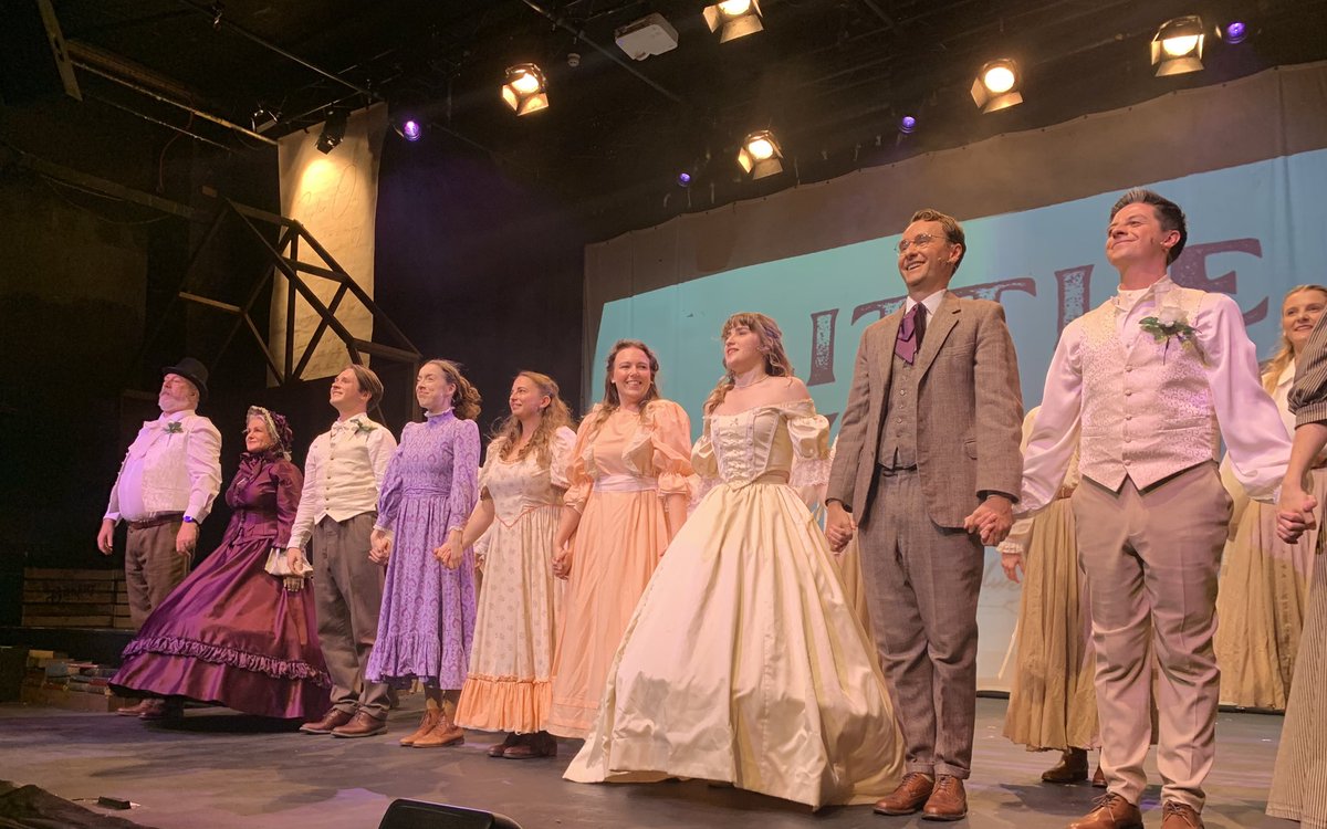 ShentonStage's tweet photo. Watching LITTLE WOMEN at @PutneyTheatre, I was thinking how great the actor playing the lead sister Jo was — @heidi_delve came up to me after the show and reminded me I taught her at @ArtsEdLondon back in 2012 (the first year I did it, and kept doing it for the next 9 years)! https://t.co/vzaorwMkcX