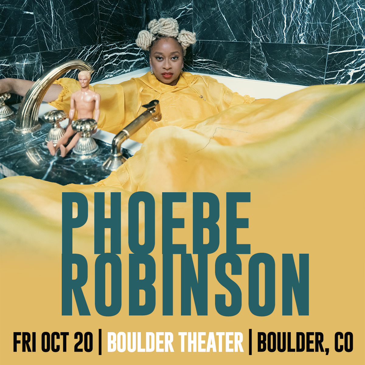 Boulder Theater (@bouldertheater) on Twitter photo Stand-up comedian, writer, producer, & actress Phoebe Robinson <a href="/dopequeenpheebs/">Phoebe Robinson</a> will be at the Boulder Theater on Friday, October 20th along her Messy AF tour! ✨
Get tickets for her arrival at the Boulder Theater in 6 weeks now! Stand-up comedian, writer, producer, & actress Phoebe Robinson <a href="/dopequeenpheebs/">Phoebe Robinson</a> will be at the Boulder Theater on Friday, October 20th along her Messy AF tour! ✨
Get tickets for her arrival at the Boulder Theater in 6 weeks now!