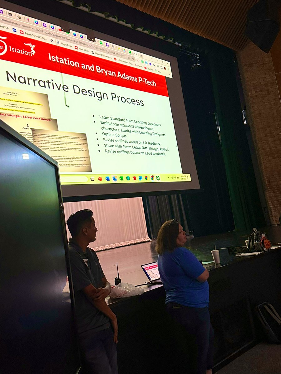 MrsRozBaker's tweet photo. Super excited to kick off our Workplace Challenge this year with Istation. We appreciate the 4 staff coming out today to get the call rolling. #futureinterns @Istationed https://t.co/BOY6cUYI4I