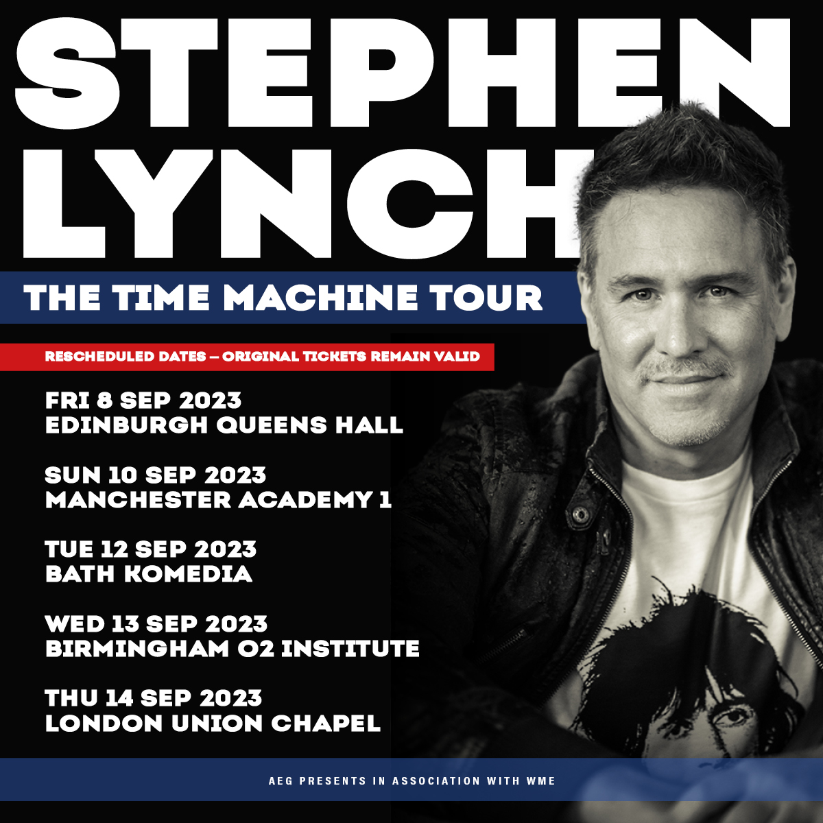 Thanks, Amsterdam and Edinburgh for two great shows! We had a blast. On to Manchester...