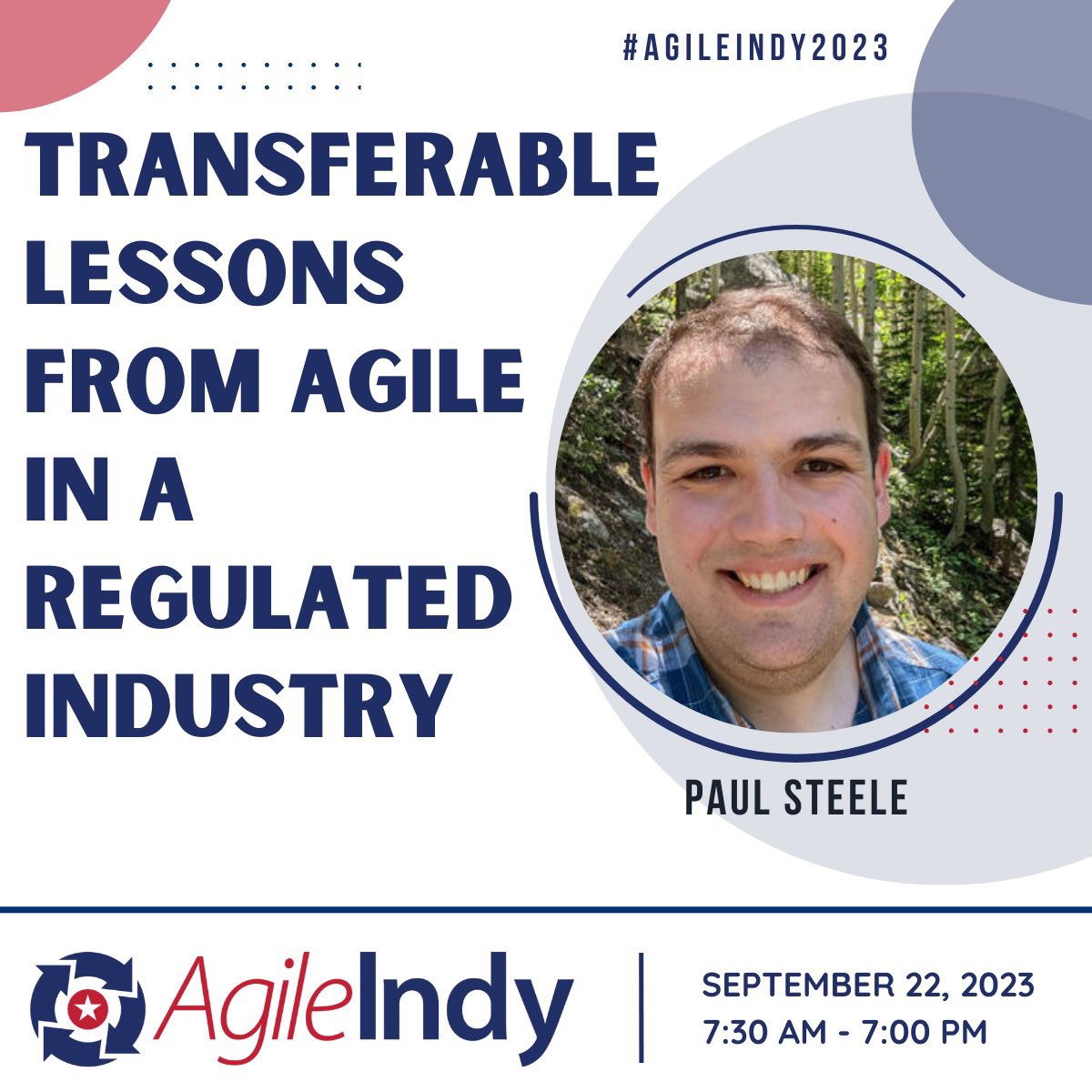AgileIndy's tweet image. 📣 Don’t miss Paul Steele as one of our amazing speakers for the 2023 AgileIndy Conference! 🎉

Get tix now: lnkd.in/g64YGbzu
More details: lnkd.in/exYyu_u4

Connect, learn, and grow with Agile professionals. See you there!

#agileindy2023 #agileindy @wwwsepcom