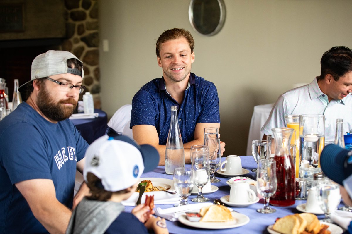 'It’s just beyond special, beyond words in a lot of ways and this days a big part of that.” JMo's annual charity golf tournament, partnered with @DreamFactoryMB, got underway this morning 🫶 🔗 wpgjets.co/3ExALyO