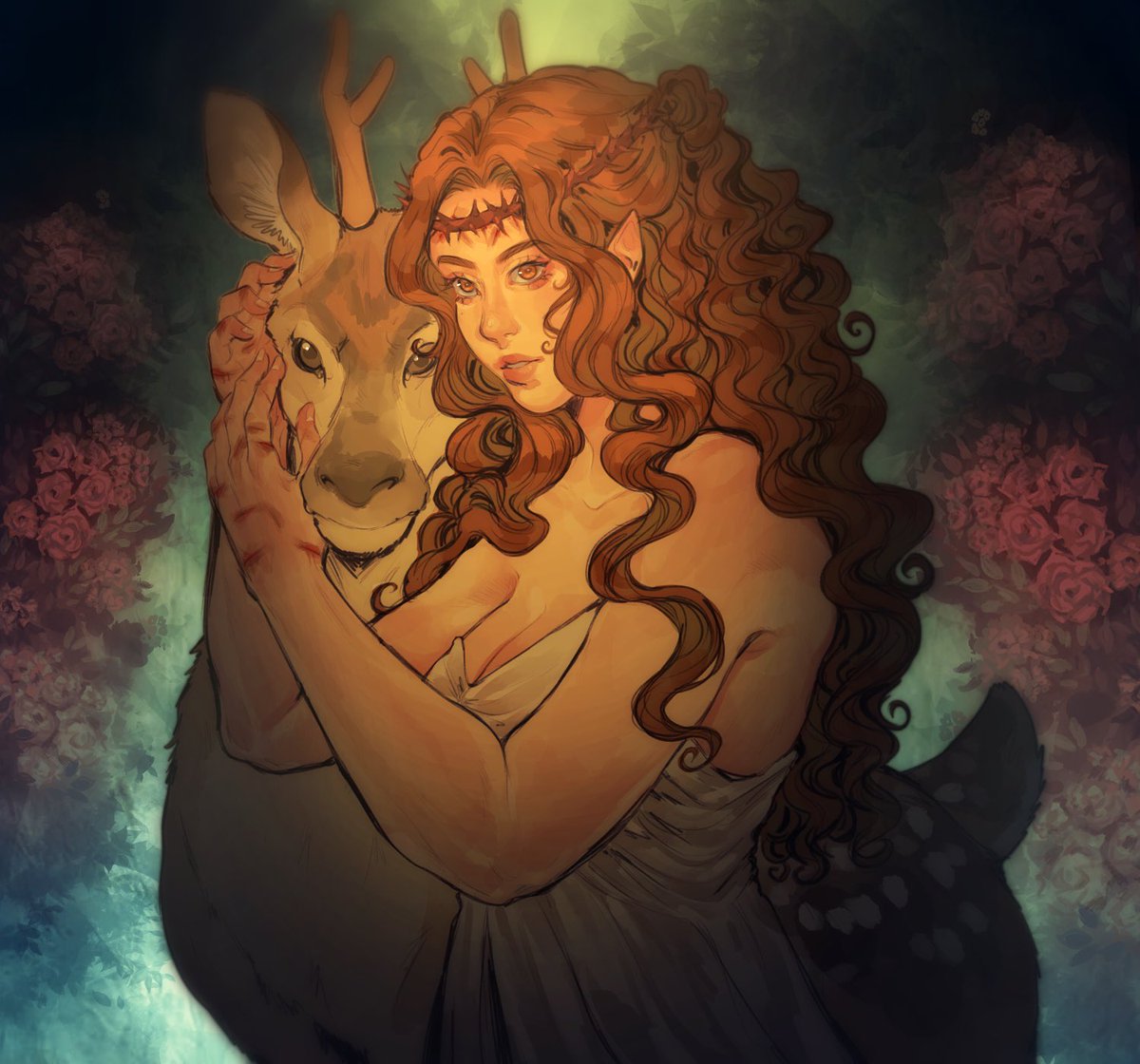 ⚡️#Elainweek Day 6: Fanged Beast⚡️

“But I wonder if everyone has spent so long assuming Elain is sweet and innocent that she felt she had to be that way or else she'd disappoint you all.” He sighed toward the ceiling. ✨✨✨

⤷ Art by the incredible and talented: <a href="/louise_artist/">🌟 𝕃𝕦𝕚𝕫𝕒 🌟 🍉🍎</a>