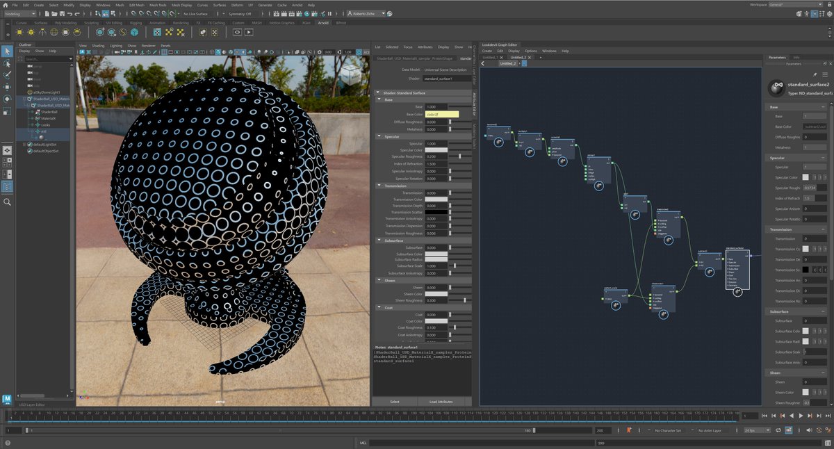 MaterialX v1.38.8 has been released! This version adds a rich set of new pattern nodes to the standard, and is the first MaterialX release with support for iOS builds, drag-and-drop loading in the Web Viewer, and MaterialX Python distribution through PyPI. github.com/AcademySoftwar…