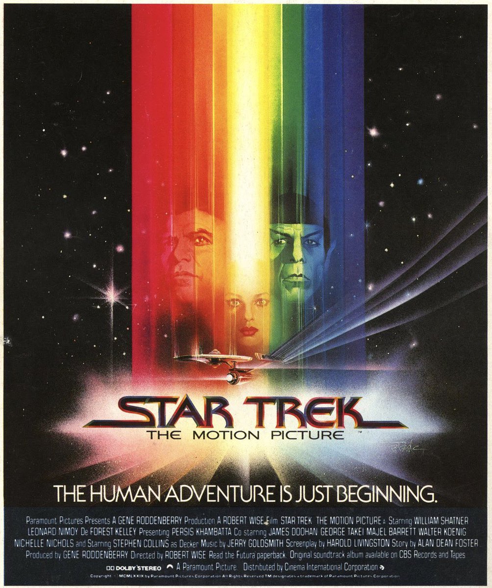 My #StarTrekDay Awards 🏆
Best Movie: Star Trek The Motion Picture (1979) 
The one that started it all for me