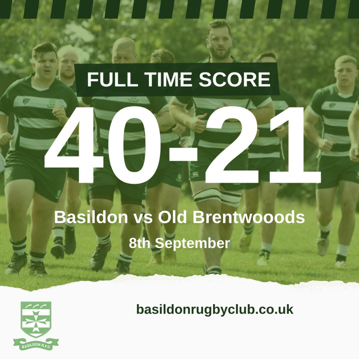 RfcBasildon's tweet photo. Great win against a strong side. A quality final quarter saw us score 19 unanswered points to take the win! https://t.co/AgCbONtcAX