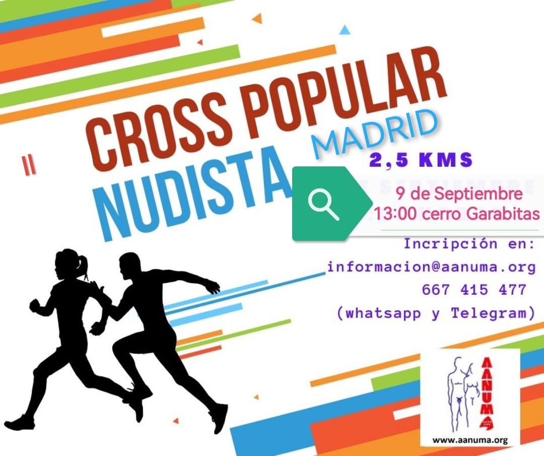 #crossNudistaMadrid #Crossnudista
