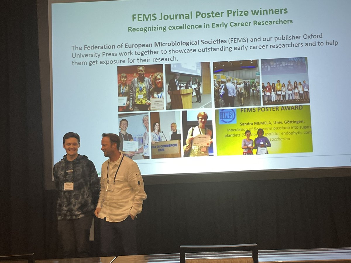 Congratulations to the 5 poster winners in @MeetingRna !! Big thanks to the sponsors @OpenResearch_EU @RNASociety and FEMS journal!