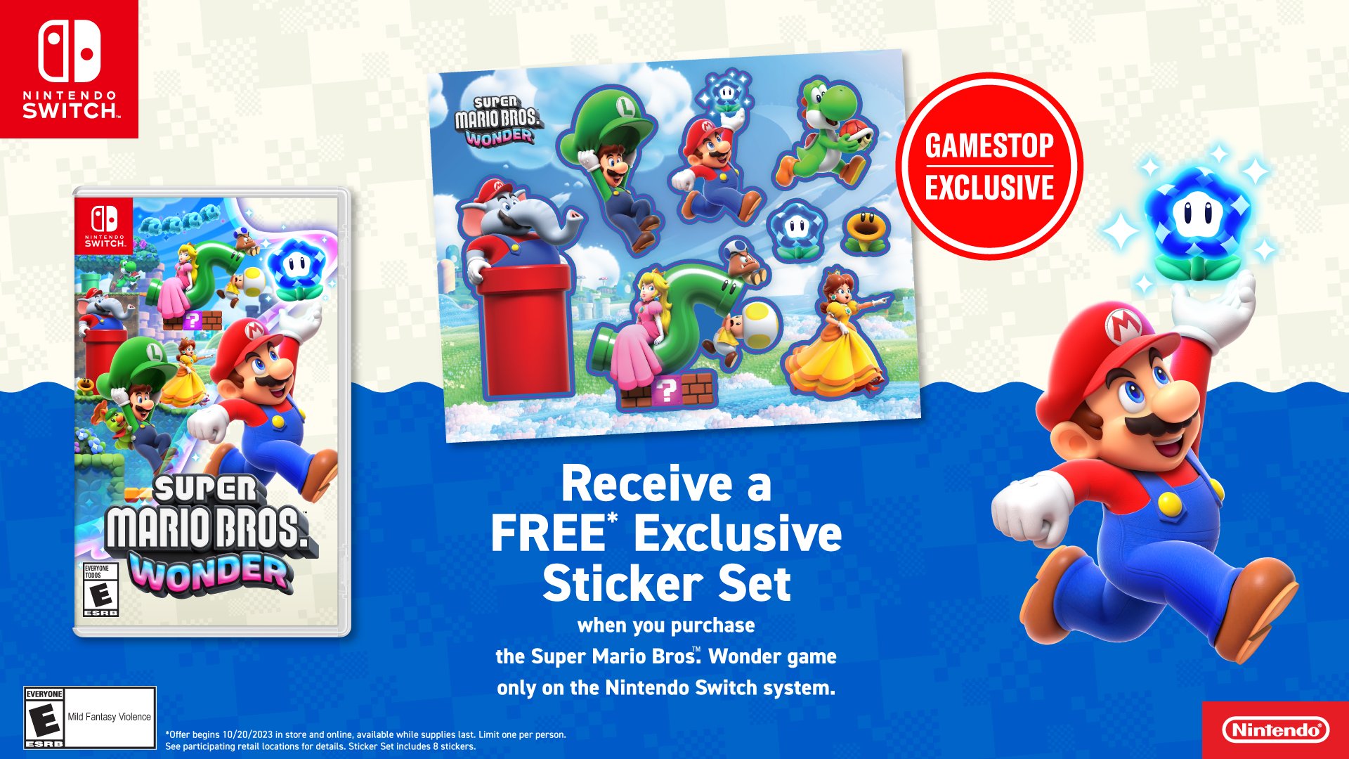 Get Free Mario Movie Ticket By Purchasing Super Mario Games At GameStop -  GameSpot