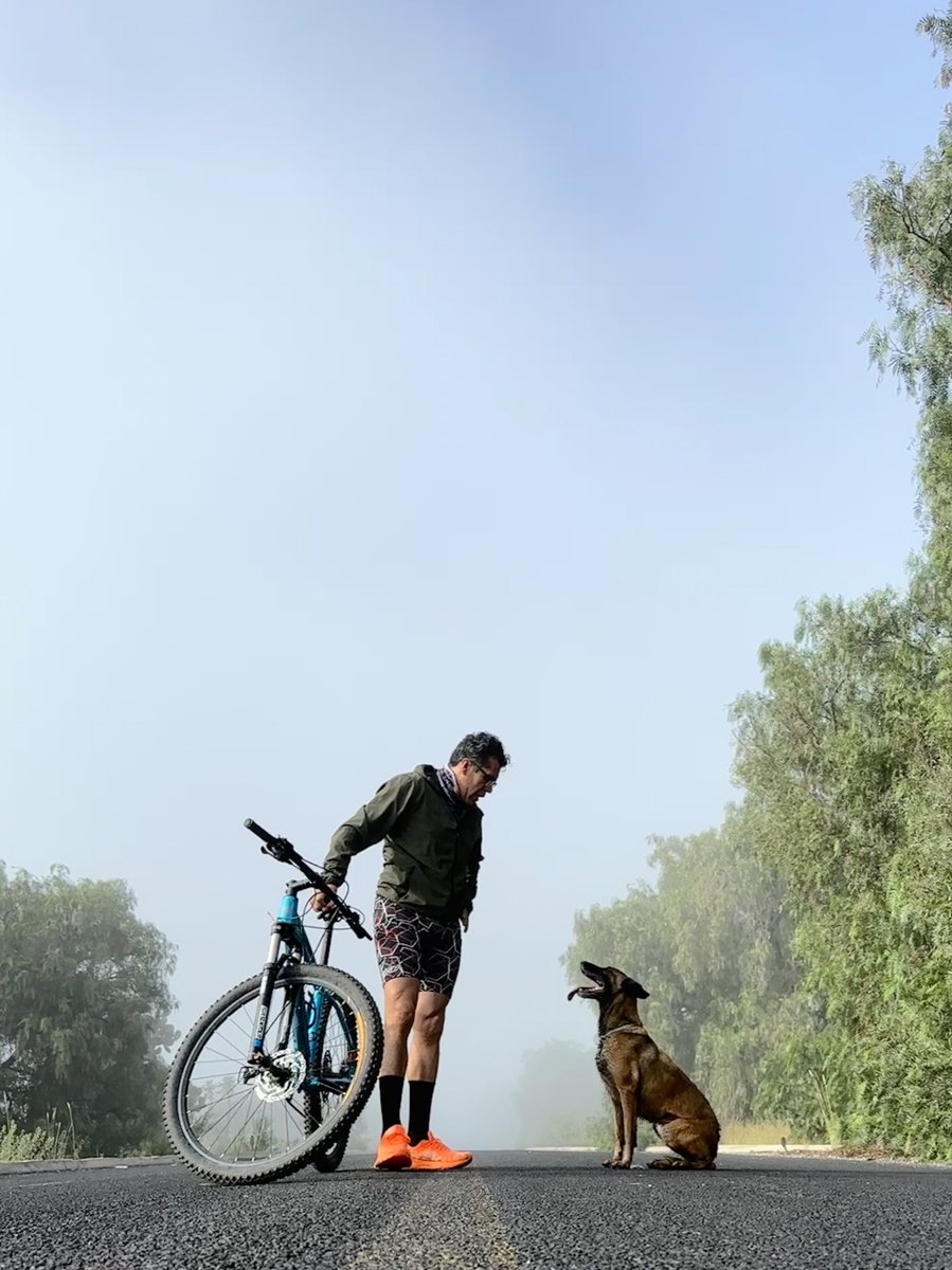 SER_ANG's tweet photo. Solo disfrutemos el paseo !!!
🐕🐾🚴 #bagheera #Viernes https://t.co/yswQ7JDBiH