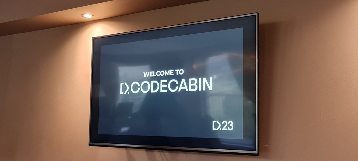 Andy_Boot's tweet image. ✅ Day 1 of @codecabin. 

Great folk, glorious scenery and delicious food 👌

#codecabin #cg23