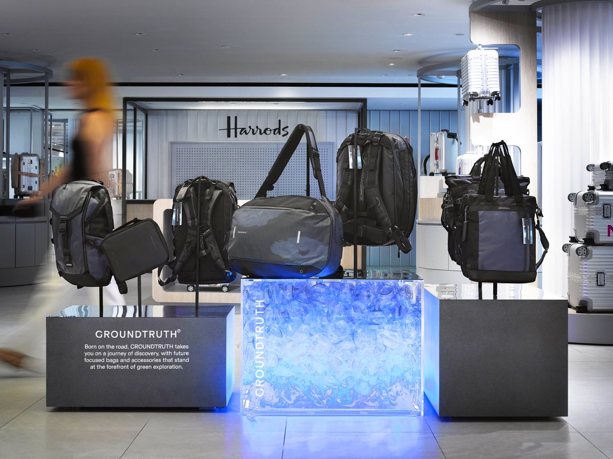 We are beyond proud to be exclusively at ⁦⁦<a href="/Harrods/">Harrods</a>⁩ one of the most renowned department stores in the world. We are incredibly excited to see GROUNDTRUTH in such an iconic setting and find a new powerful platform to expand our mission and message around the environment.