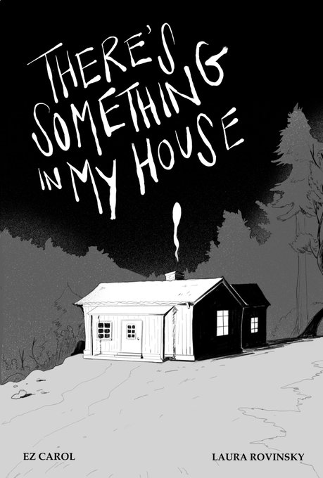 debuting a new horror comic with the lovely @ezsinclair ❣️THERE'S SOMETHING IN MY HOUSE at SPX this weekend! Please stop by and take a look 👁️👁️ 