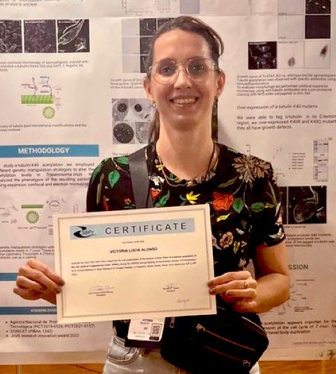 TcruziIBRlab (@tcruziibr) on Twitter photo Congrats to Dr. Alonso <a href="/vikyalonso85/">Victoria Alonso</a> who won the Walter Colli Award to the best oral presentation in the Biology of Protozoa and their Vectors Session in the XXVIII Annual Meeting of the Brazilian Society of Protozoology <a href="/sbpz_Proto/">Sociedade Brasileira de Protozoolgia</a>
<a href="/IBR_CONICET/">IBR</a> Congrats to Dr. Alonso <a href="/vikyalonso85/">Victoria Alonso</a> who won the Walter Colli Award to the best oral presentation in the Biology of Protozoa and their Vectors Session in the XXVIII Annual Meeting of the Brazilian Society of Protozoology <a href="/sbpz_Proto/">Sociedade Brasileira de Protozoolgia</a>
<a href="/IBR_CONICET/">IBR</a>