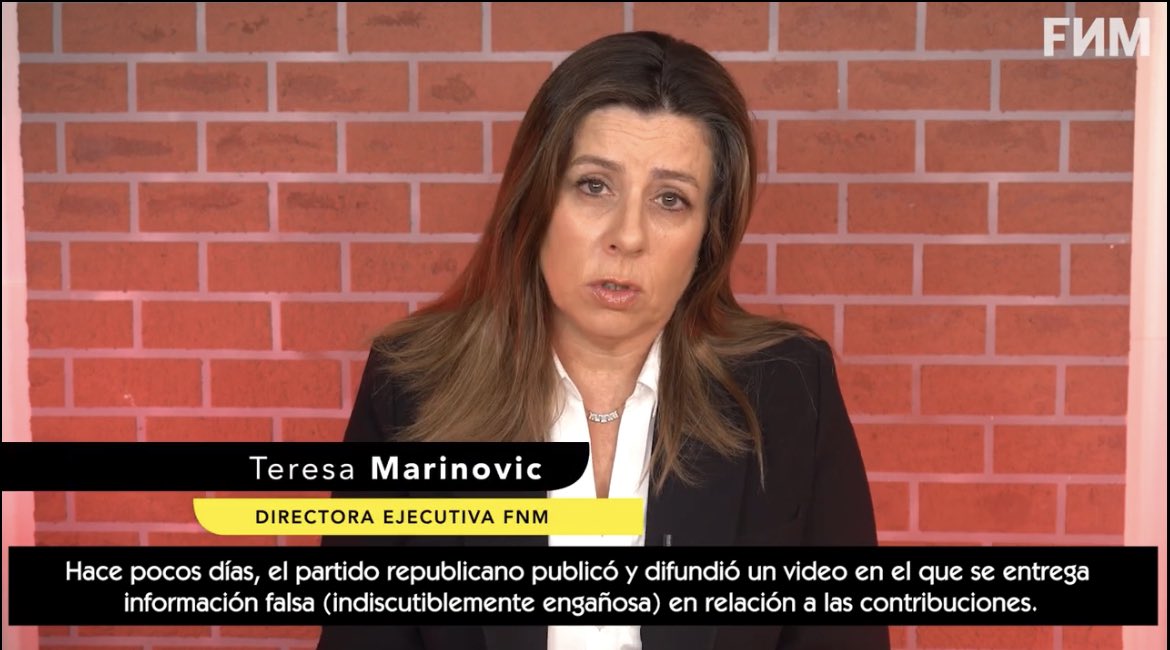 carreragonzalo's tweet photo. 🛑Notable aclaración de @tere_marinovic sobre la si las enmiendas que se dan por aprobadas lleguen a serlo realmente. 
🛑Excelente reflexión acerca de que la verdad y la consecuencia pagan.  
🛑Que la búsqueda del poder NO puede ser a costa de renunciar a nuestros principios. Para verlo apriete el link 👉🏻https://t.co/hC4VvChjSq