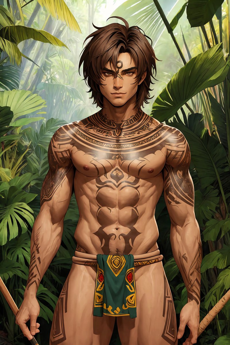 AetherAIArt's tweet photo. "Discovering the raw beauty of the jungle"

#YodayoAI #anime #AIArtwork #AIイラスト #aiartcommunity #AIart #AIArtistCommunity #aiartist #AIArtGallery #Aiboy #AIboys #AIイケメン部 #aihunks #aihunk #aimuscles #aiman #gayai #aimuscle #aigayart https://t.co/SUCN9Q5znA