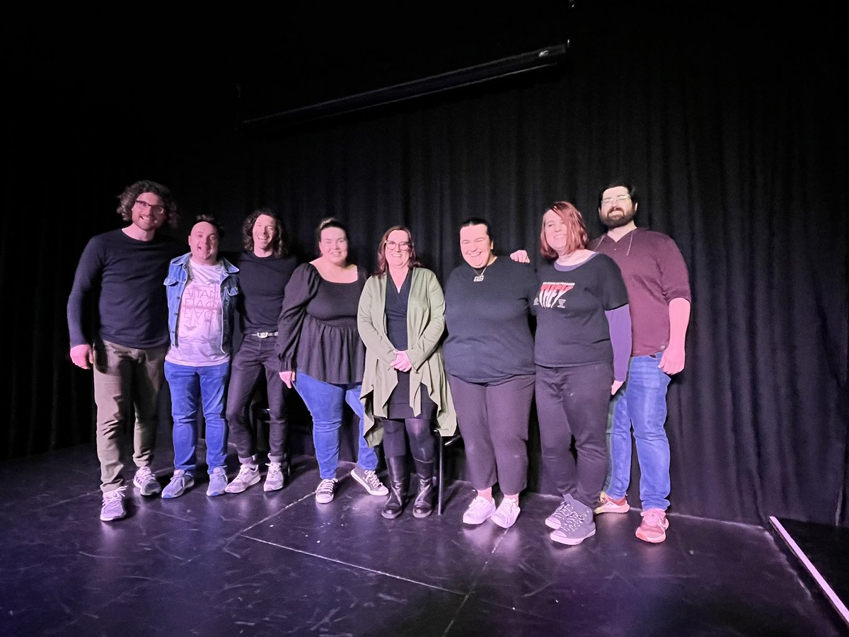 I had the best time last night with the @TICImprov comedy troupe, Peer Revue. Thanks @phillipdawson and @AcadSocSci for a fun and engaging night as part of @SocSciWeek #gottalaugh #improv #communityengagement