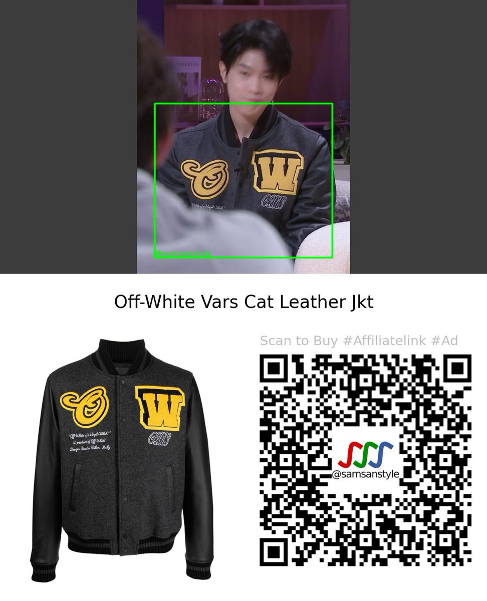 samsanstyle's tweet photo. Victor Ma (马伯骞) wearing a Off-White Vars Cat Leather Jkt in Heart Signal 6 China (心动的信号), episode 15.

#心动的信号 #心动的信号6 #HeartSignal #HeartSignal6 #HeartSignalS6 #VictorMa #马伯骞 #offwhite

https://t.co/GHmst0hqeb https://t.co/JXsupflLEw