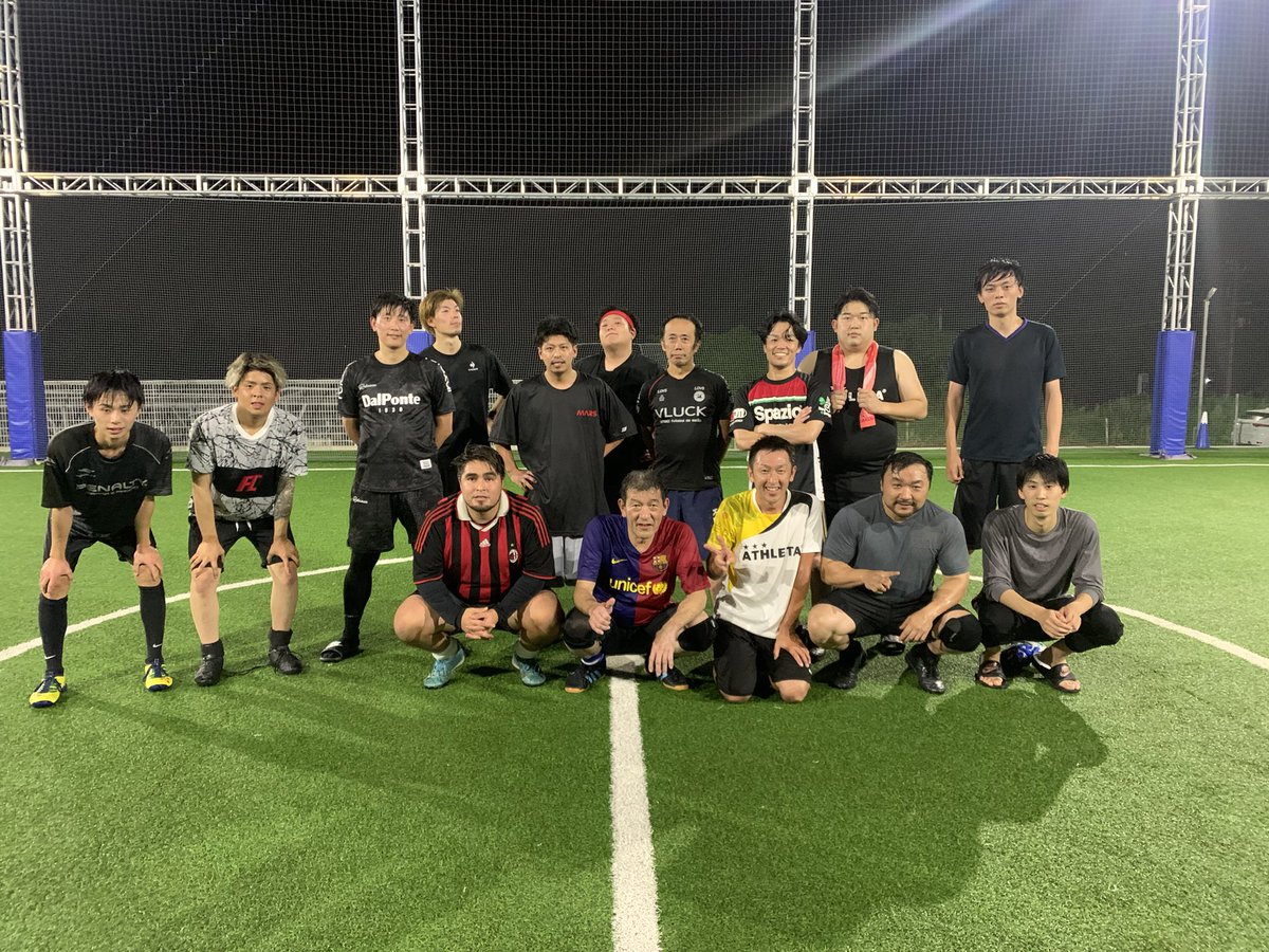 おはようございます！
エンジョイ個サル開催しました！

天気が怪しい中ご参加いただきありがとうございました😊

来週の個サルは水曜日に開催となりますのでよろしくお願いします！

皆様のご参加お待ちしております！⚽️