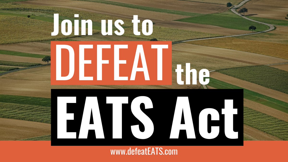 Join us to Defeat the EATS Act!  Sign the petition today.

This extreme measure would put animals back in cages.

defeateats.com/take-action/

#DefeatEATS