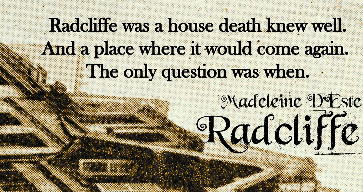 DeadsetP's tweet photo. Today's a great day to buy a book.  And we've got just the book for you! Radcliffe by @madeleine_deste - a #gothic tale of weird women in a weird house set in an Australian heatwave.
Grab a copy from @BBoundbks or any good indie bookstore, or the usual paces online. https://t.co/I5gpiKmE0E