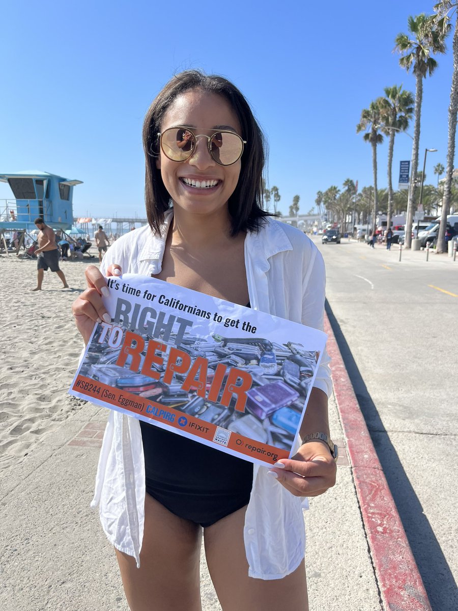 ___prab___'s tweet photo. Consumers should have the right to repair their stuff, but manufacturers can block access to parts/tools repair shops need to fix our modern electronics and appliances. We’re calling on the #CAleg to protect the #RightToRepair by passing #244
@CALPIRGStudent @AsmLaurieDavies https://t.co/LxrhUzr9Ah