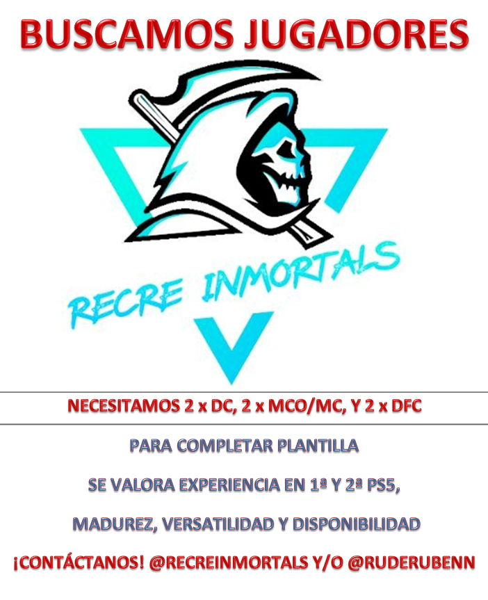 Recre Inmortals tweet media