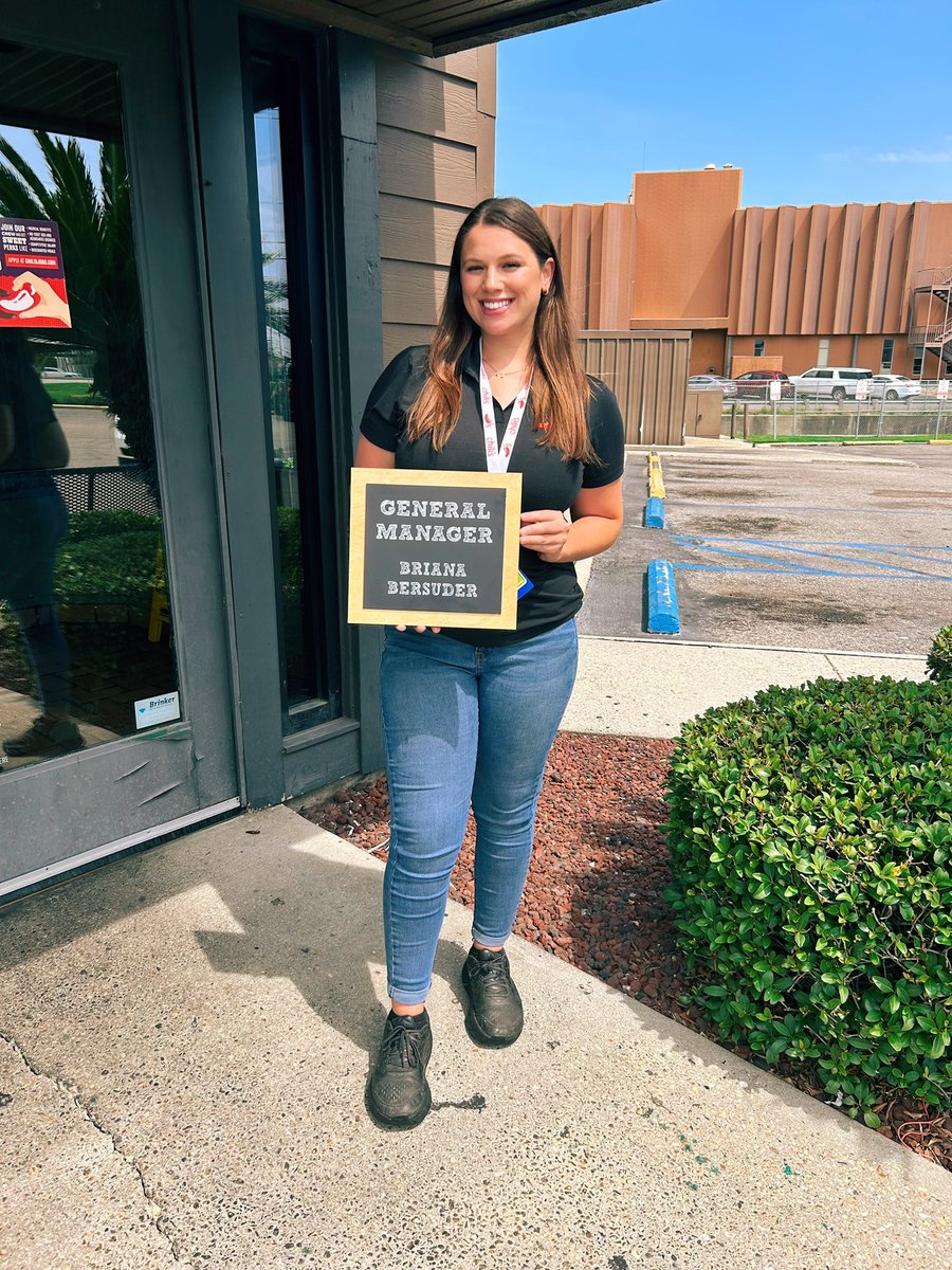 Super excited for my new role at GM of Chilis in Metairie, La!! Huge thank you to everyone who has supported me along the way!! #chilislove #chilisgrow @CRUT8180 @taryn_mahaffey