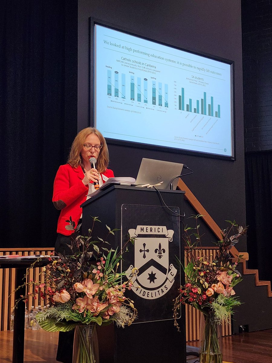 Improving literacy outcomes is possible &amp; some education systems are truly on track. Jess Del Rio talking about equity issues &amp; providing solutions to more equitable outcomes for Australia students <a href="/SharingBestPrac/">Sharing Best Practice</a> <a href="/DrLSHammond/">Professor Lorraine Hammond AM</a> <a href="/ActAEBE/">ACT Alliance for Evidence-Based Education</a>