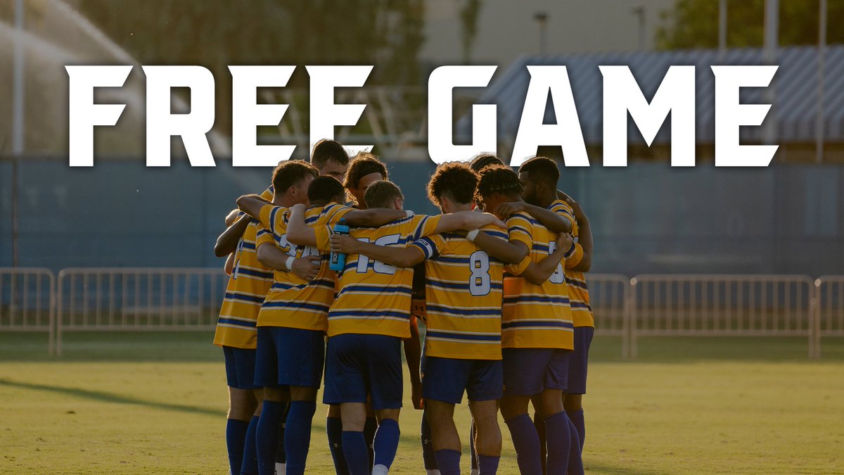 FREE SOCCER GAME❗️FREE GAME❗️FREE GAME❗️

Join us at the CSUB Main Soccer Field this Sunday at 7:00 PM as Men's Soccer takes on Fresno Pacific. 

Free tickets for all guests for our Kickin' It With Mental
Health courtesy of <a href="/KernBHRS/">Kern Behavioral Health & Recovery Services</a> 

#RunnersOnTheRise